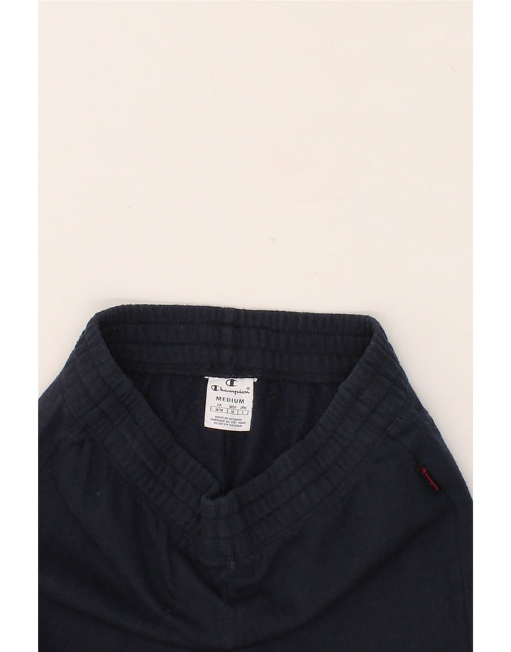 CHAMPION Womens Tracksuit Trousers UK 14 Medium Navy Blue Vintage Champion and Second-Hand Champion from Messina Hembry 