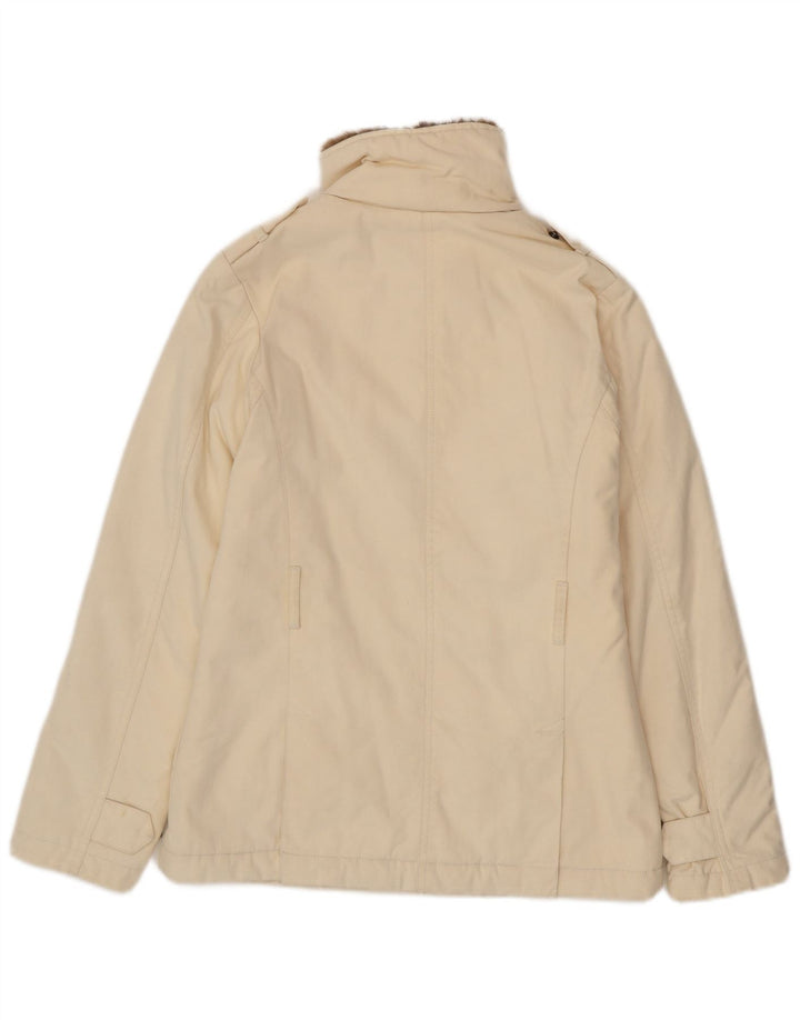Woolrich Damen Militärjacke UK 6 XS Beige Nylon