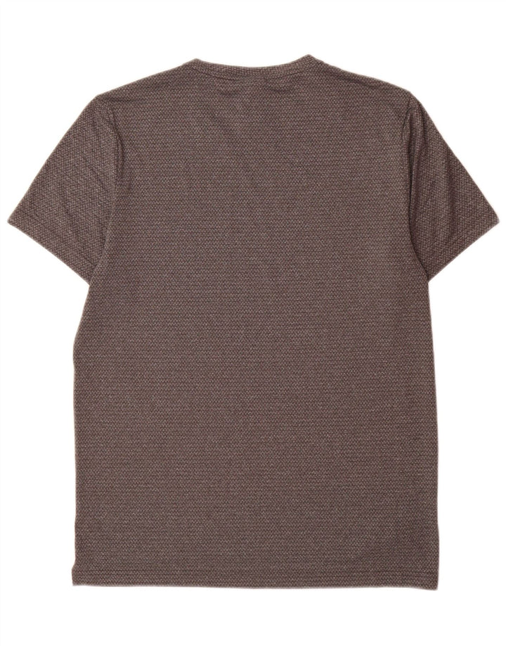 Reebok Herren Speedwick T-Shirt Top Mittelgraues Polyester