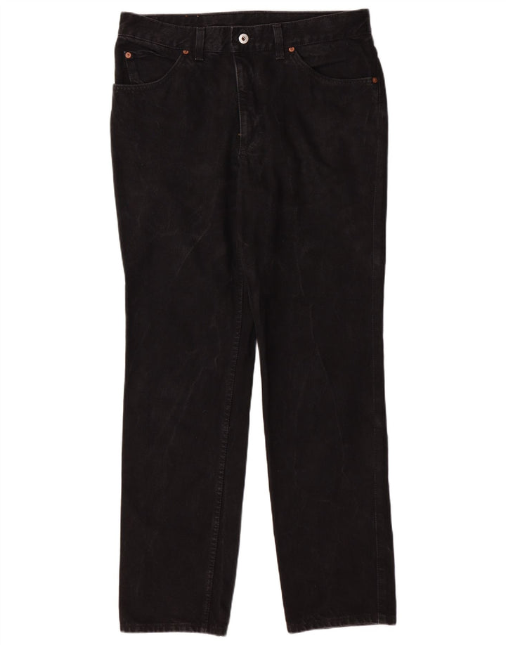 MUSTANG Herren Straight Jeans W32 L30 Schwarz