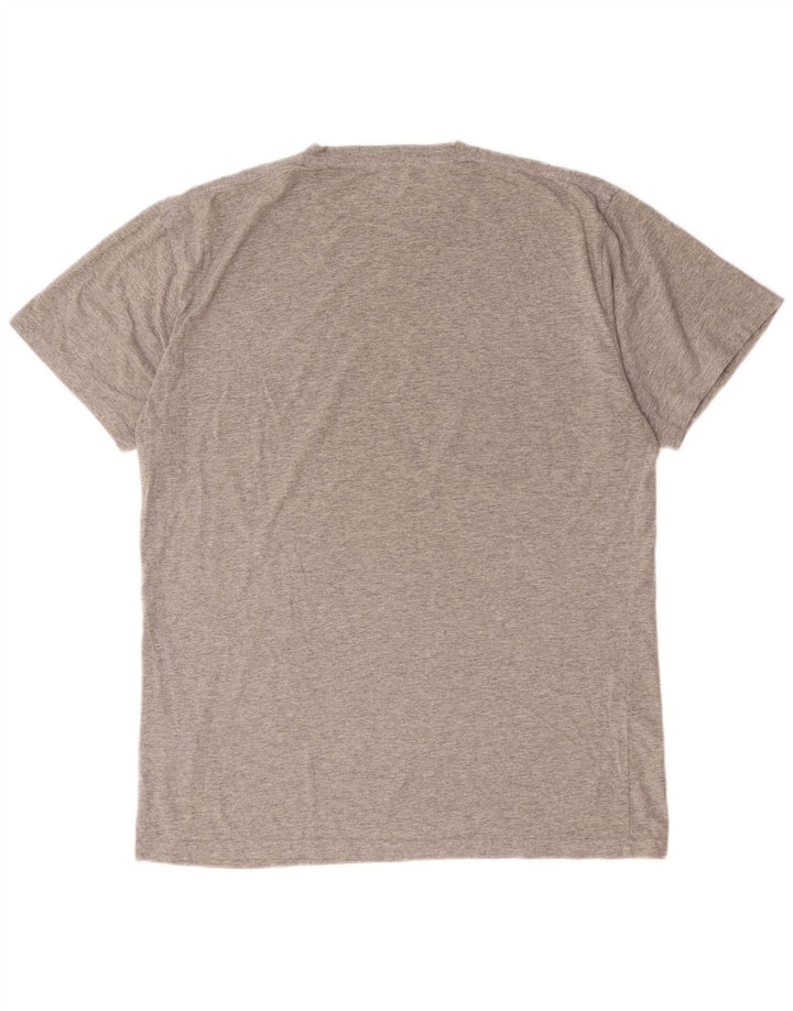 Vans Herren-T-Shirt mit klassischer Passform, groß, grau gefleckte Baumwolle
