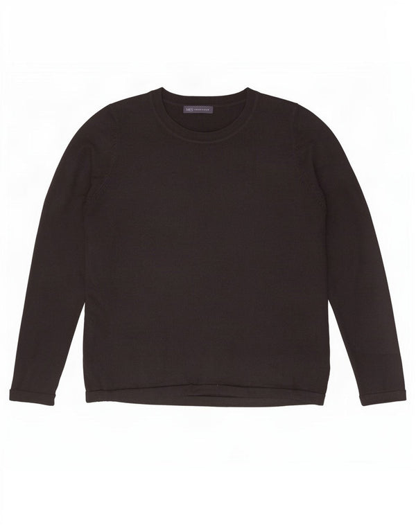 Marks & Spencer Damen-Pullover mit U-Boot-Ausschnitt, Gr. 18, XL, Braun, Acryl