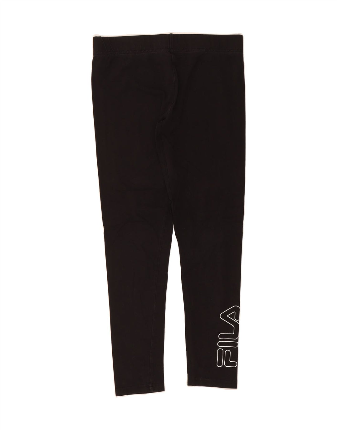 FILA Girls Leggings 13-14 Years  Black Cotton Vintage Fila and Second-Hand Fila from Messina Hembry 