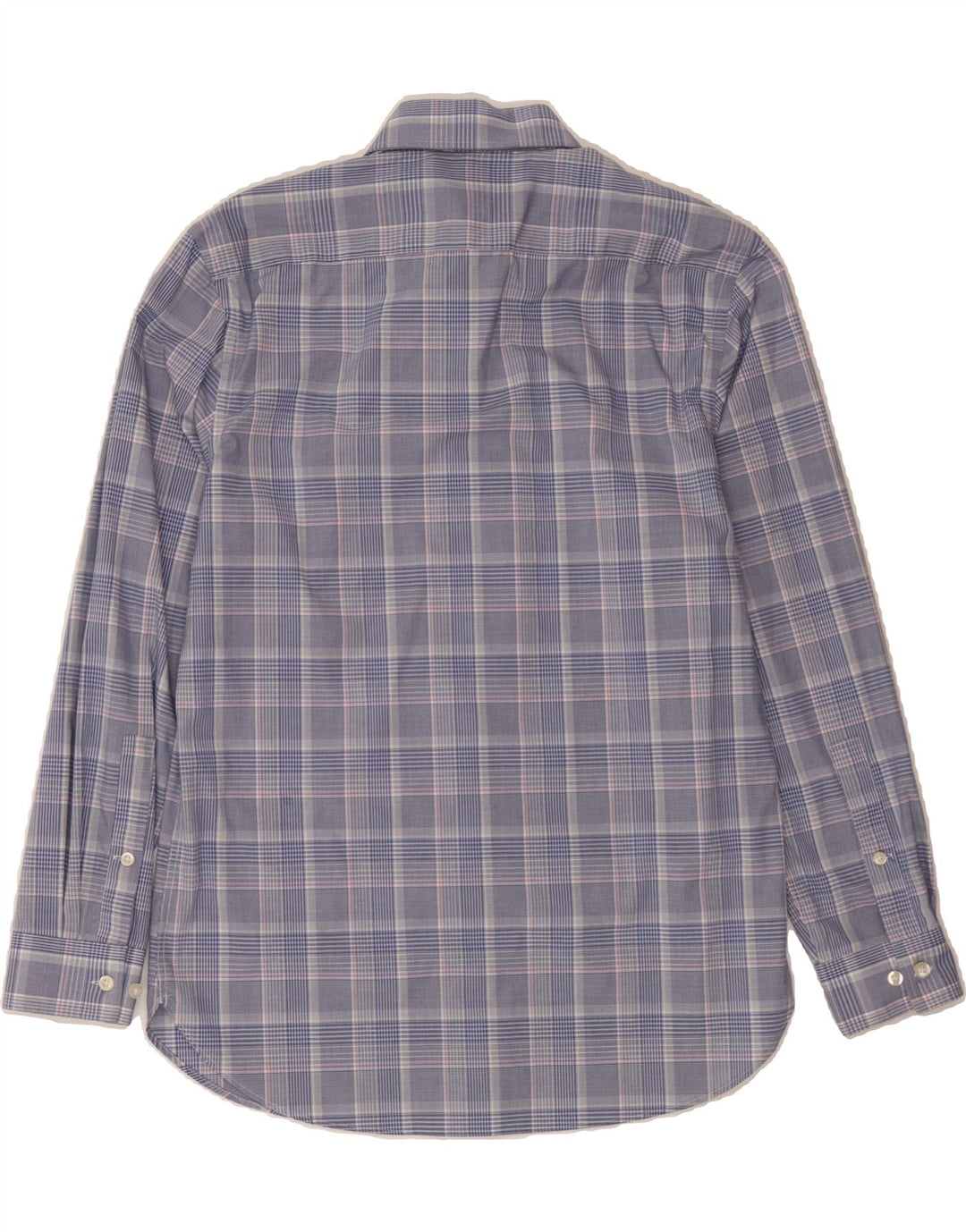 MICHAEL KORS Mens Slim Fit Shirt Size 15 1/2 Medium Blue Check Vintage Michael Kors and Second-Hand Michael Kors from Messina Hembry 