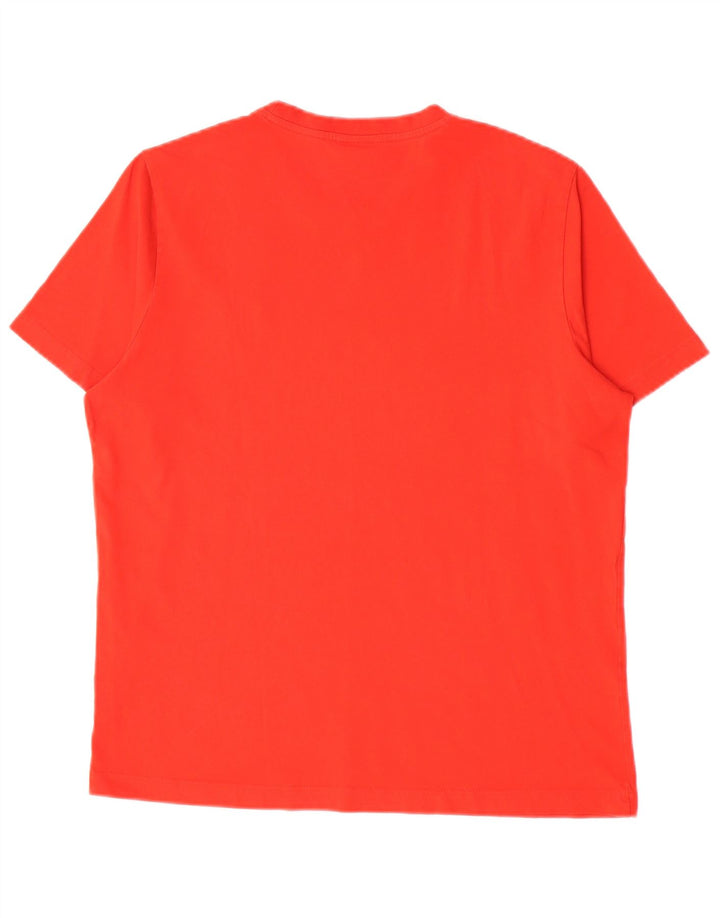 Puma Herren T-Shirt Top Large Rot