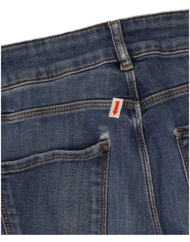 MASSIMO DUTTI Damen Skinny Jeans W26 L29 Blaue Baumwolle