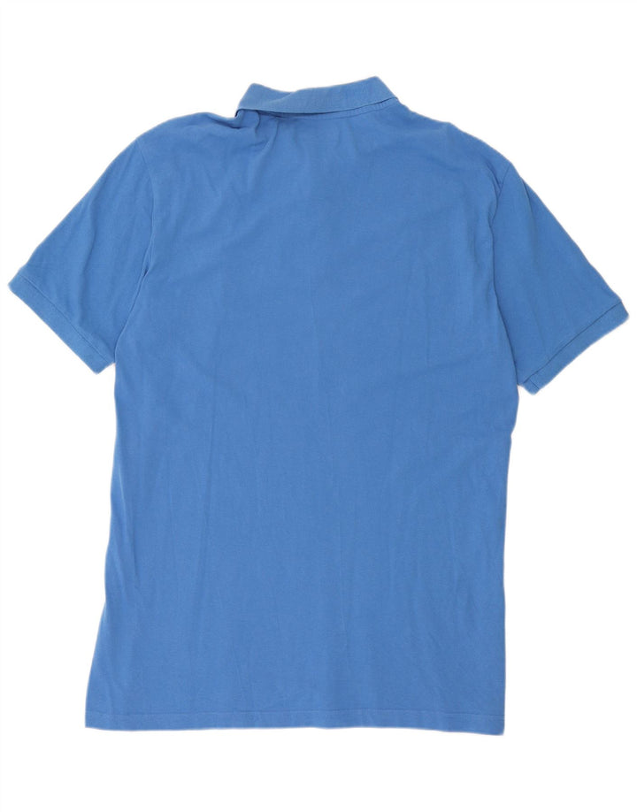 Kappa Herren Poloshirt 3XL Blau Baumwolle