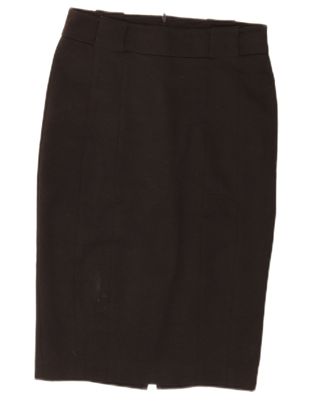 Zara Damen Bleistiftrock Small W26 Schwarz Polyester