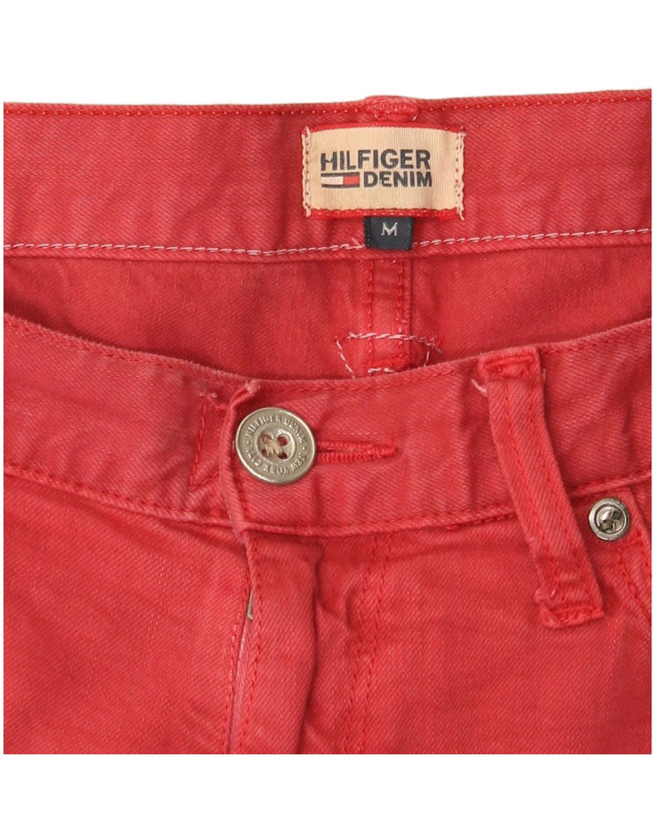 Tommy Hilfiger Herren Slim Jeans Medium W32 L34 Rot