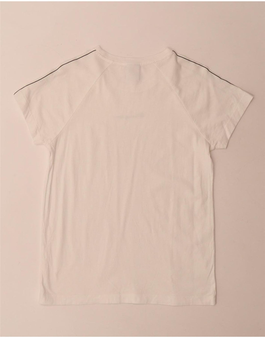 Champion Herren Grafik-T-Shirt-Oberteil Mittelweiß