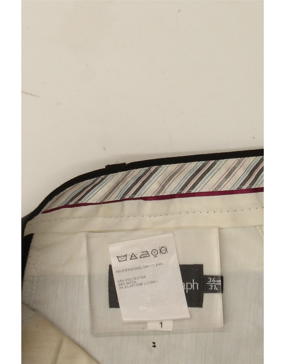 Marks & Spencer Herren Autograph Gerade Anzughose W36 L31 Schwarz