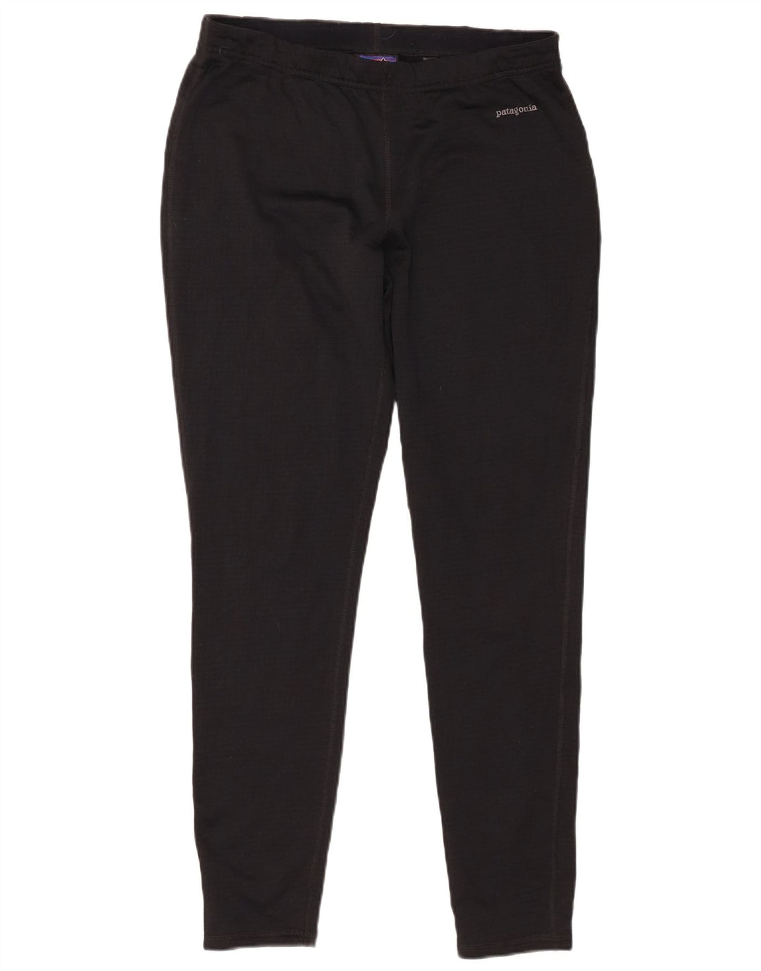 Patagonia Damen Polartec Leggings UK 16 Large Schwarz Polyester