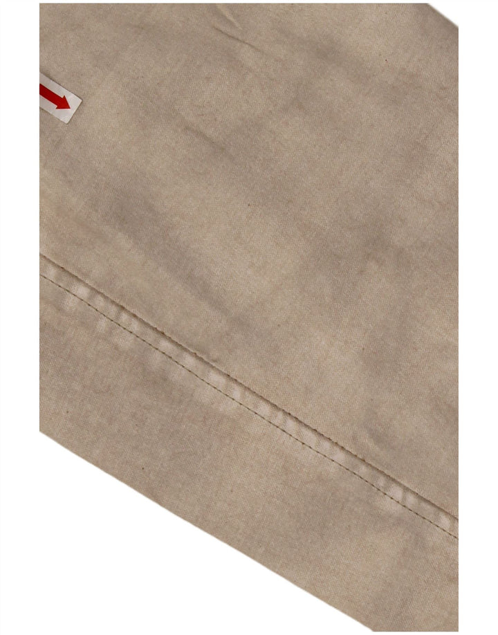 MURPHY & NYE Zweireihiger Damenmantel UK 14 Mittelbeige Baumwolle