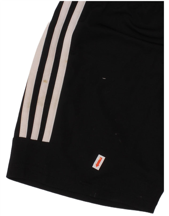 ADIDAS Climalite Sportshorts für Jungen, 7–8 Jahre, schwarzes Polyester