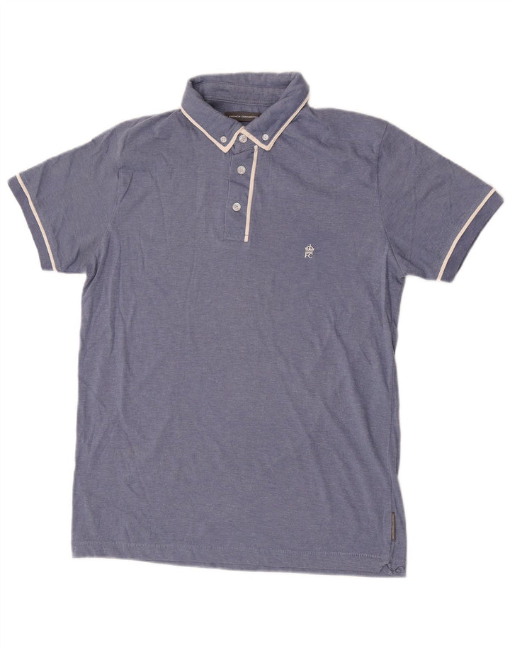 French Connection Herren-Poloshirt, Größe S, Blau, Baumwolle