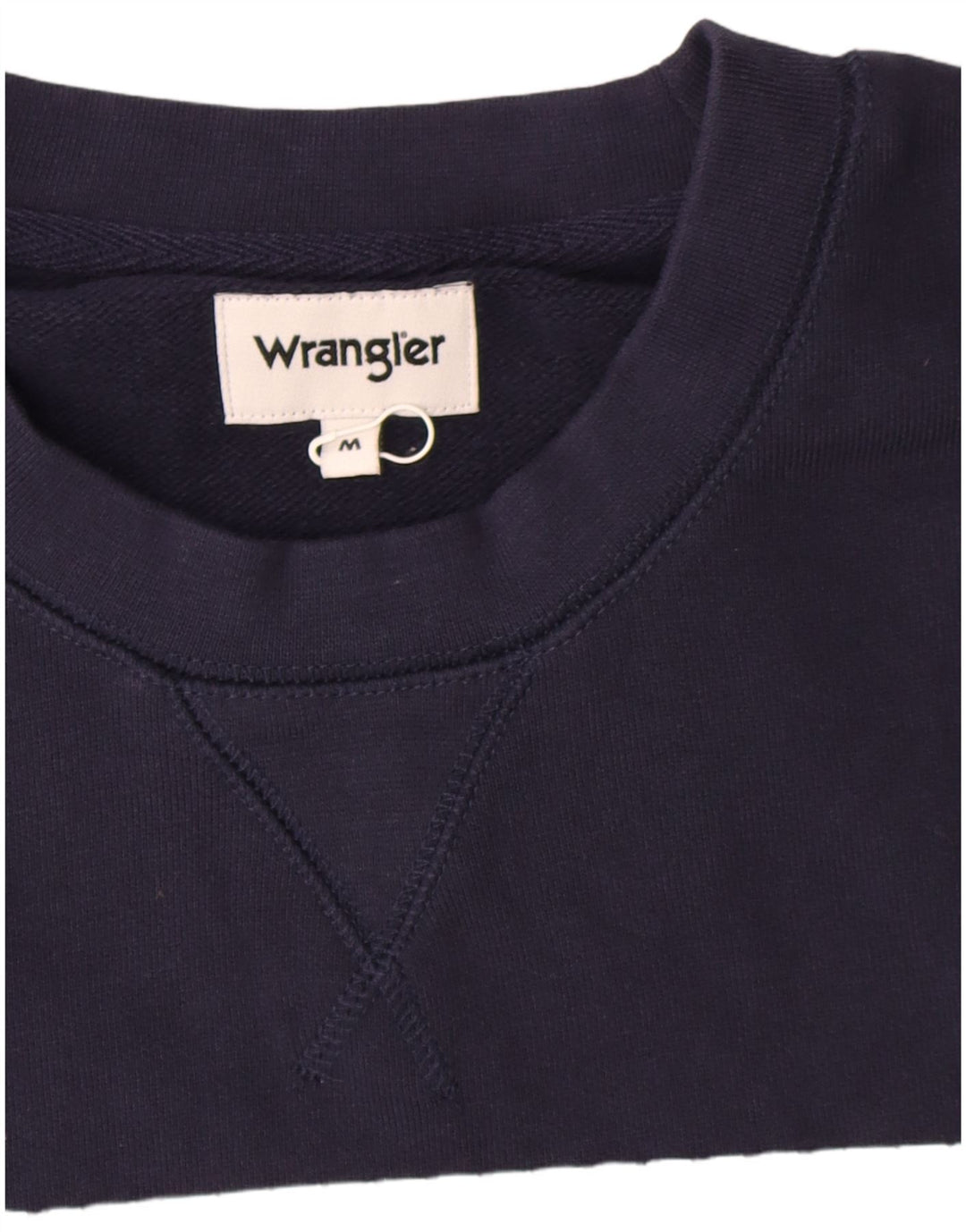Wrangler Herren-Sweatshirt mit Grafik, mittelmarineblaue Baumwolle