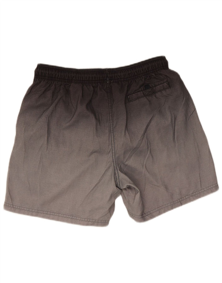 Marks & Spencer Herren-Badeshorts aus mittelgrauem Colourblock-Polyester