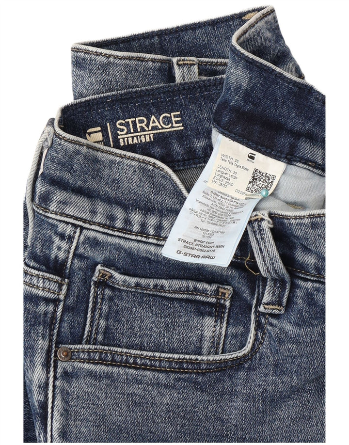 G-Star Herren Straight Jeans W28 L30 Blaue Baumwolle