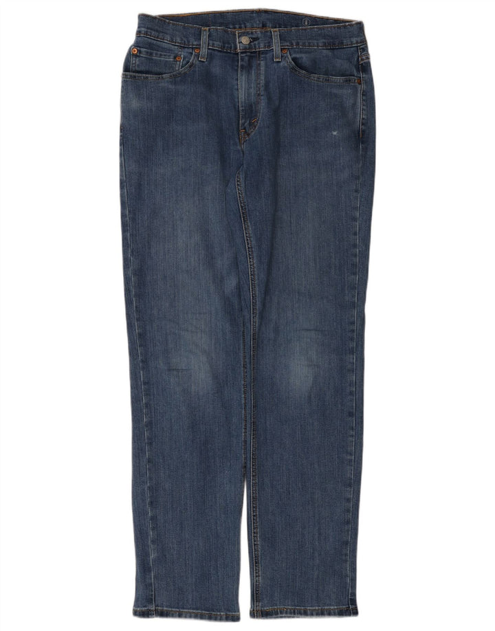 Levi's Herren 541 Athletic Straight Jeans W32 L34 Blaue Baumwolle
