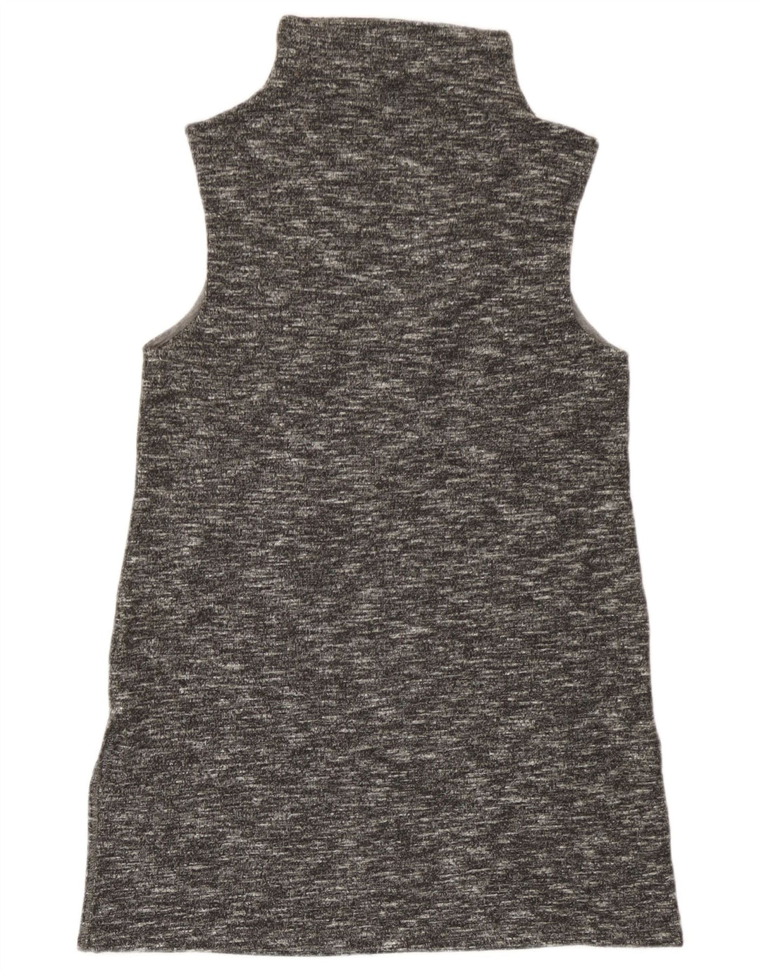 Ärmelloses Etuikleid für Damen von Benetton, Größe S, Gr. 8, Grau meliert
