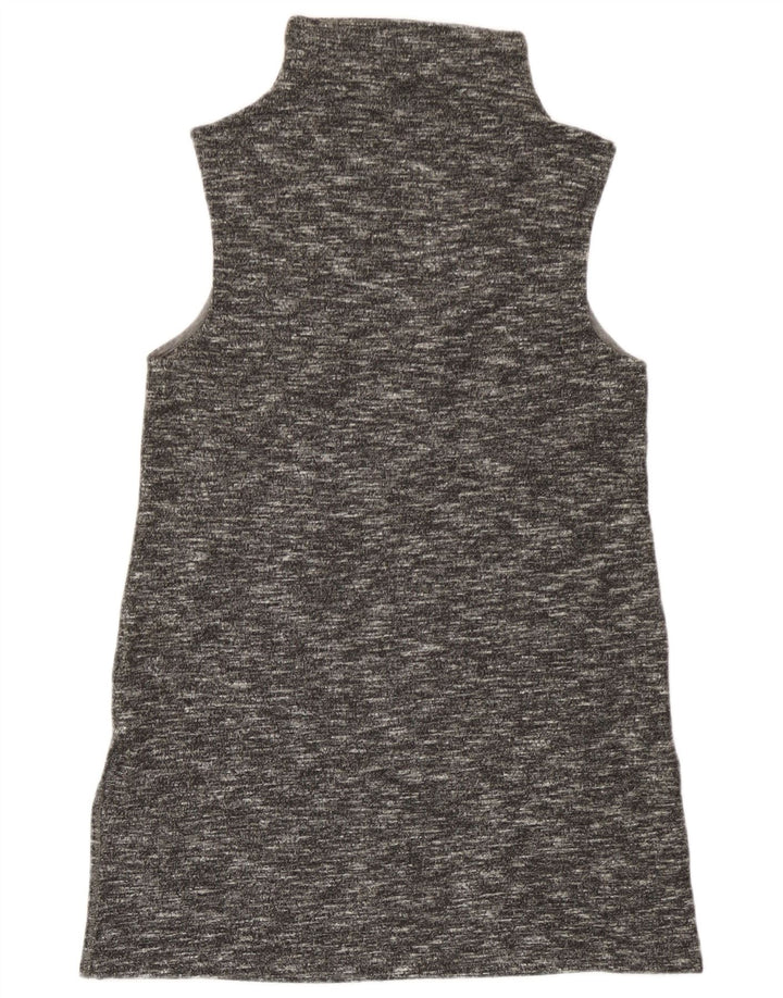Ärmelloses Etuikleid für Damen von Benetton, Größe S, Gr. 8, Grau meliert