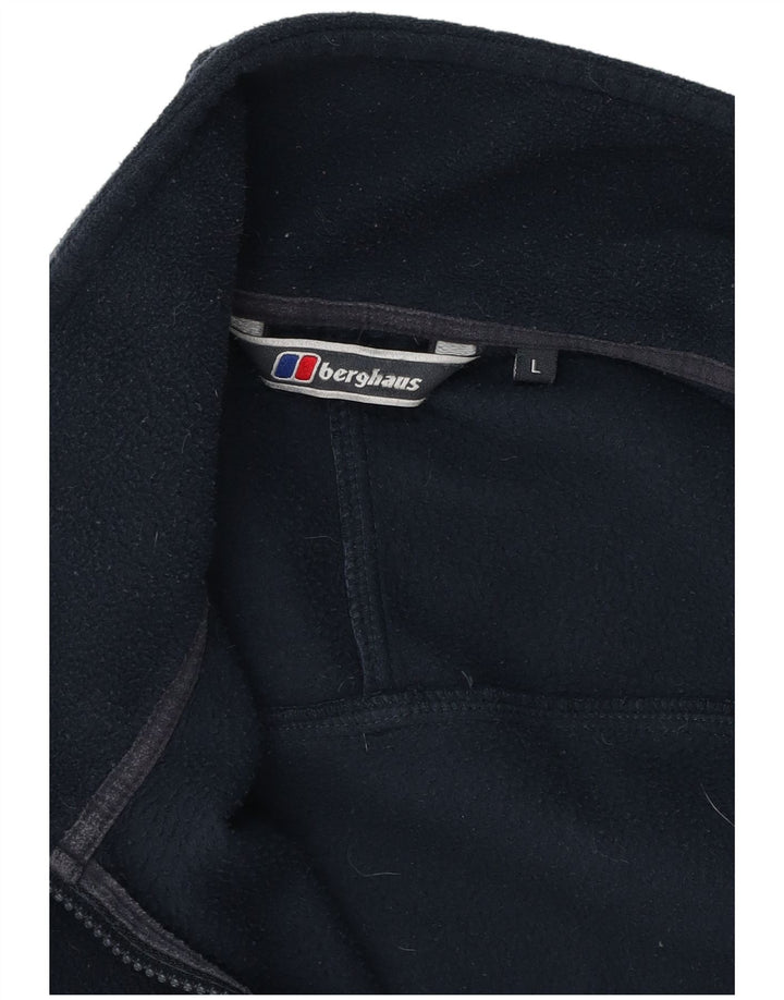 Berghaus Herren Fleecejacke UK 40 Large Marineblau Polyester