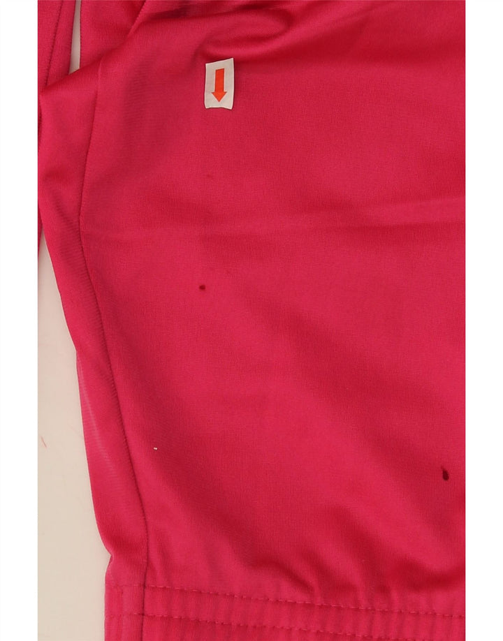 Lotto Herren-Trainingsanzugoberteil mit Grafik, Mittelrosa, Farbblock-Polyester