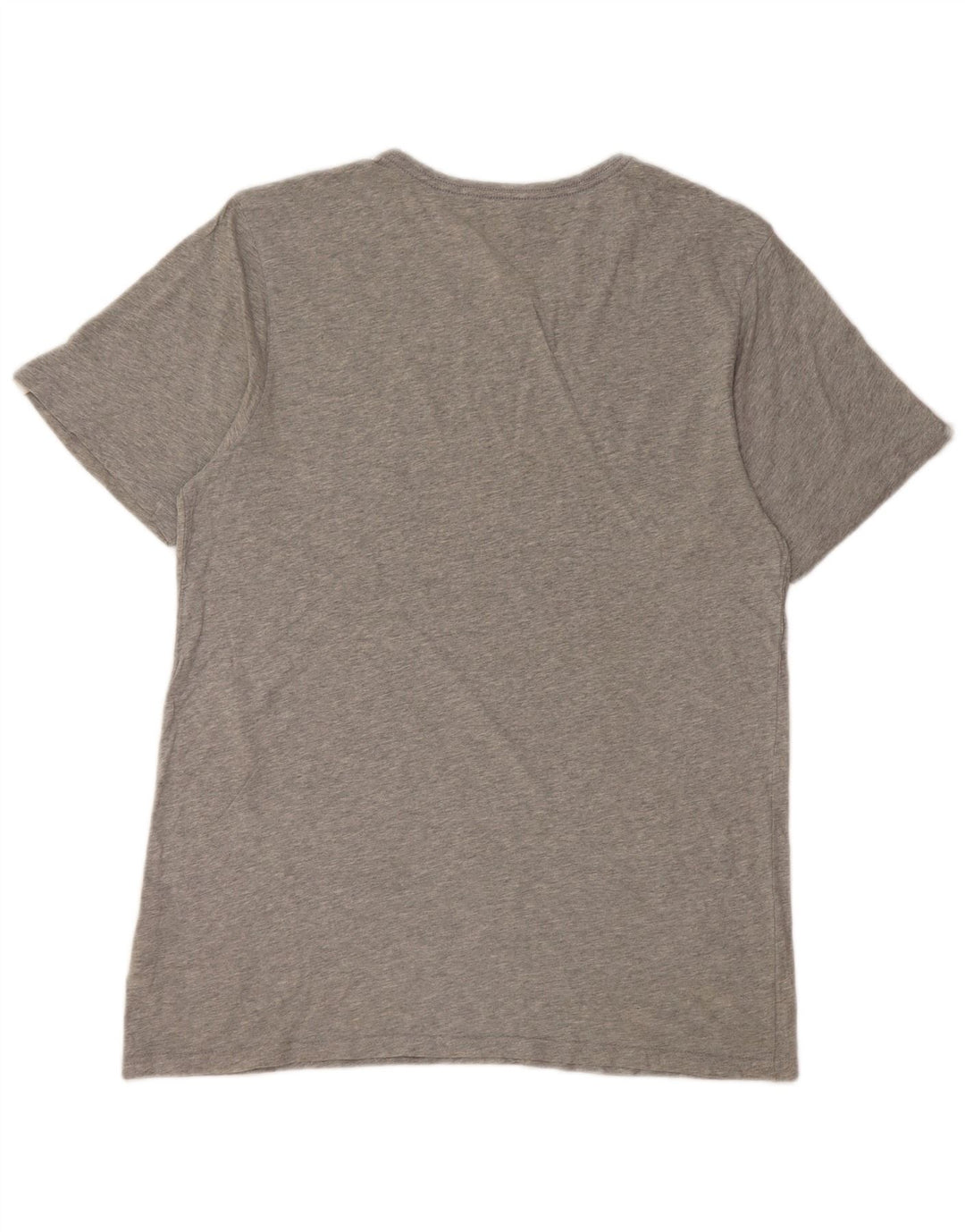 Quiksilver Herren-T-Shirt mit normaler Passform, mittelgrauer Baumwolle