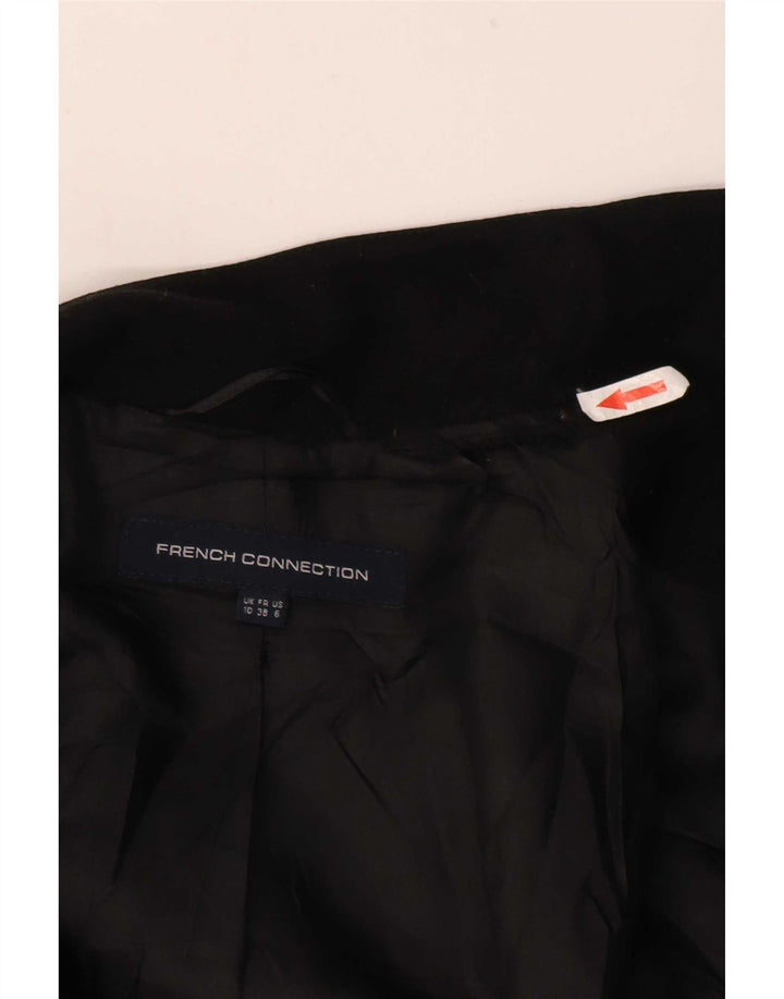 French Connection Zweireihiger Damen-Blazer, Gr. 10, Schwarz