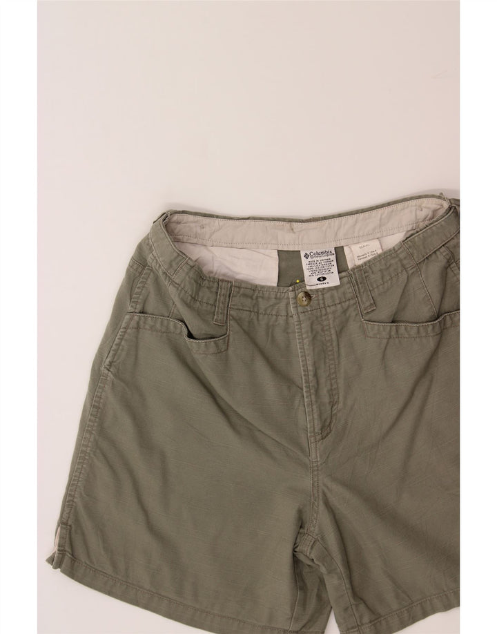 COLUMBIA Womens Casual Shorts US 6 Medium W26  Khaki Cotton Vintage Columbia and Second-Hand Columbia from Messina Hembry 