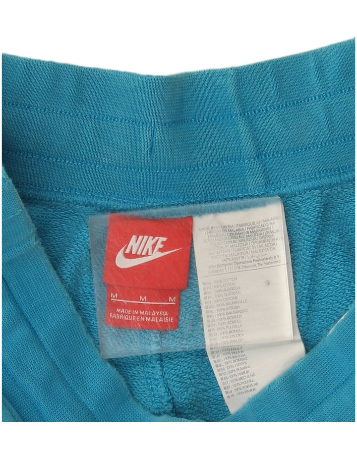 Nike Herren-Sportshorts mit Grafik, mittelblaue Baumwolle
