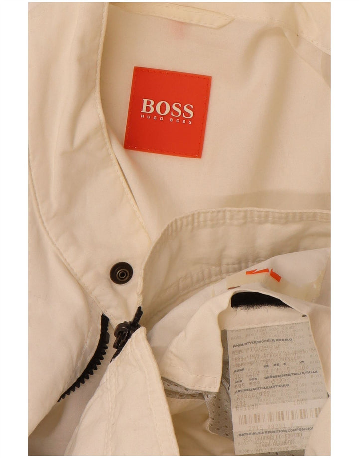 Hugo Boss Herren Utility-Jacke EU 50 Large Weiß