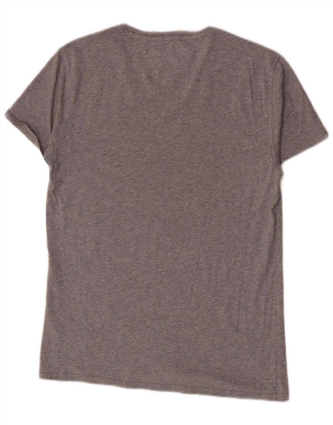 Tommy Hilfiger Herren T-Shirt Top Small Grau Baumwolle