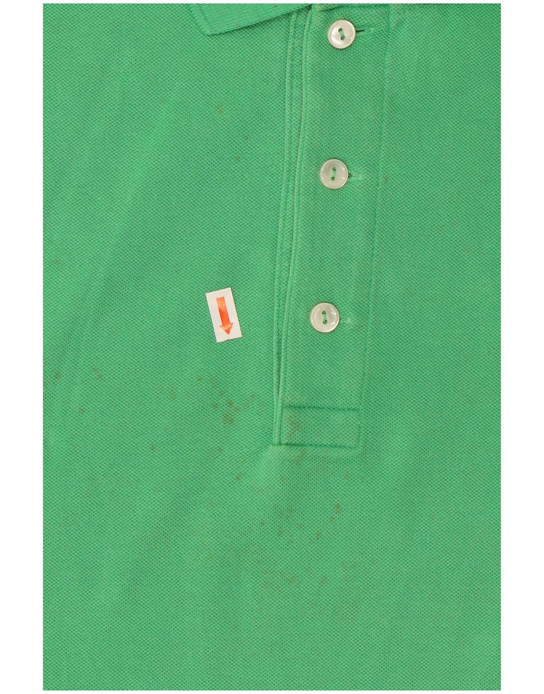LACOSTE Herren-Poloshirt, Größe 3, klein, grüne Baumwolle