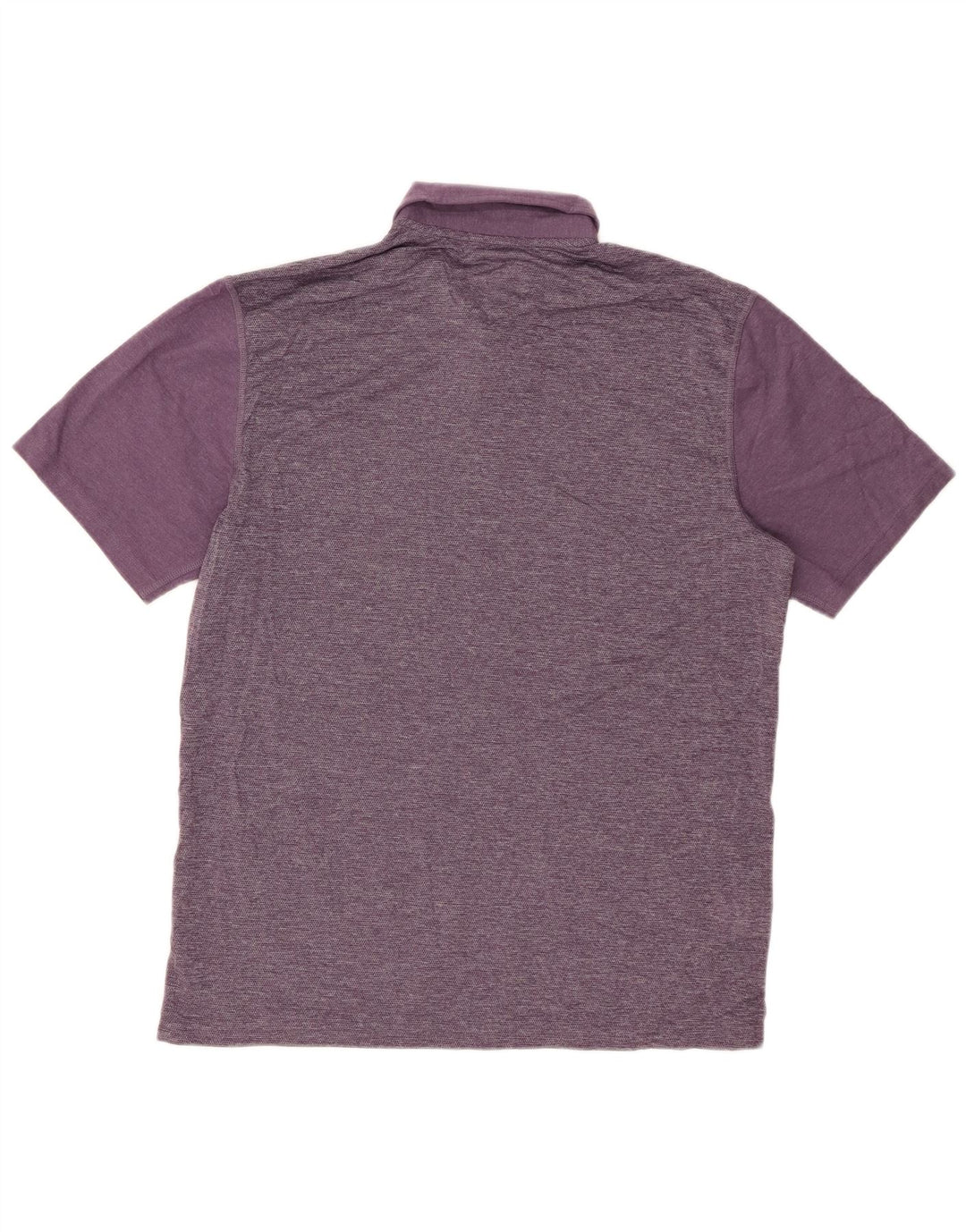 EDDIE BAUER Herren Poloshirt Medium Lila Baumwolle