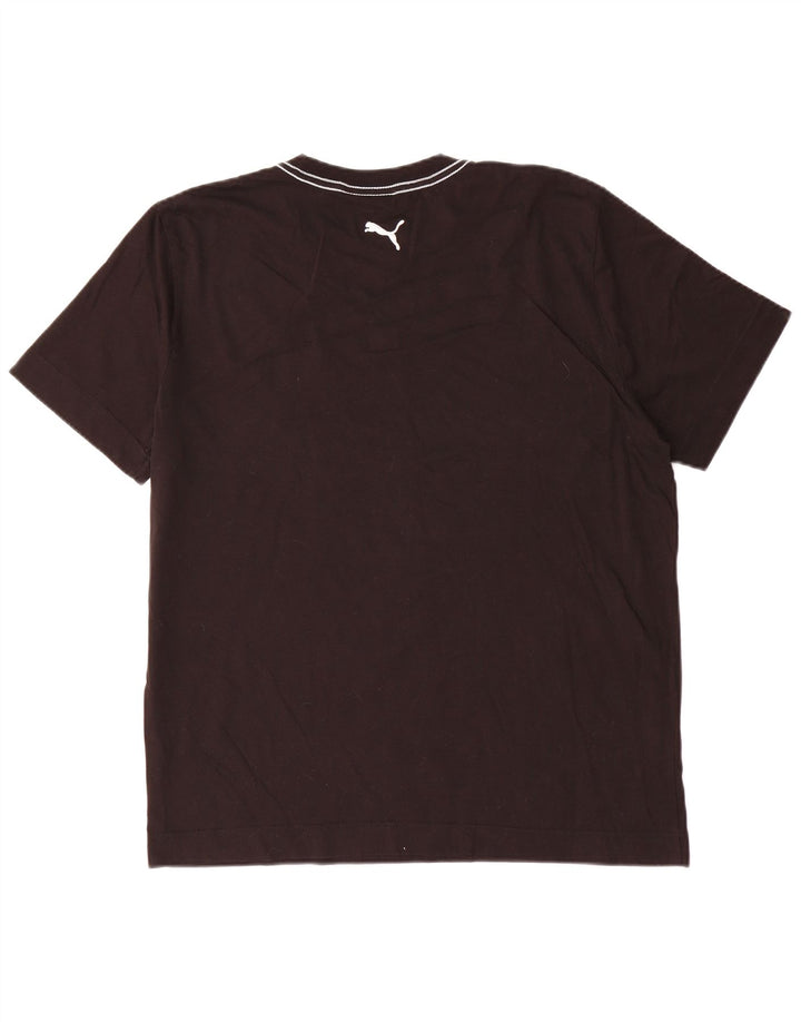 Puma Herren T-Shirt mit Grafik, Größe L, Schwarz