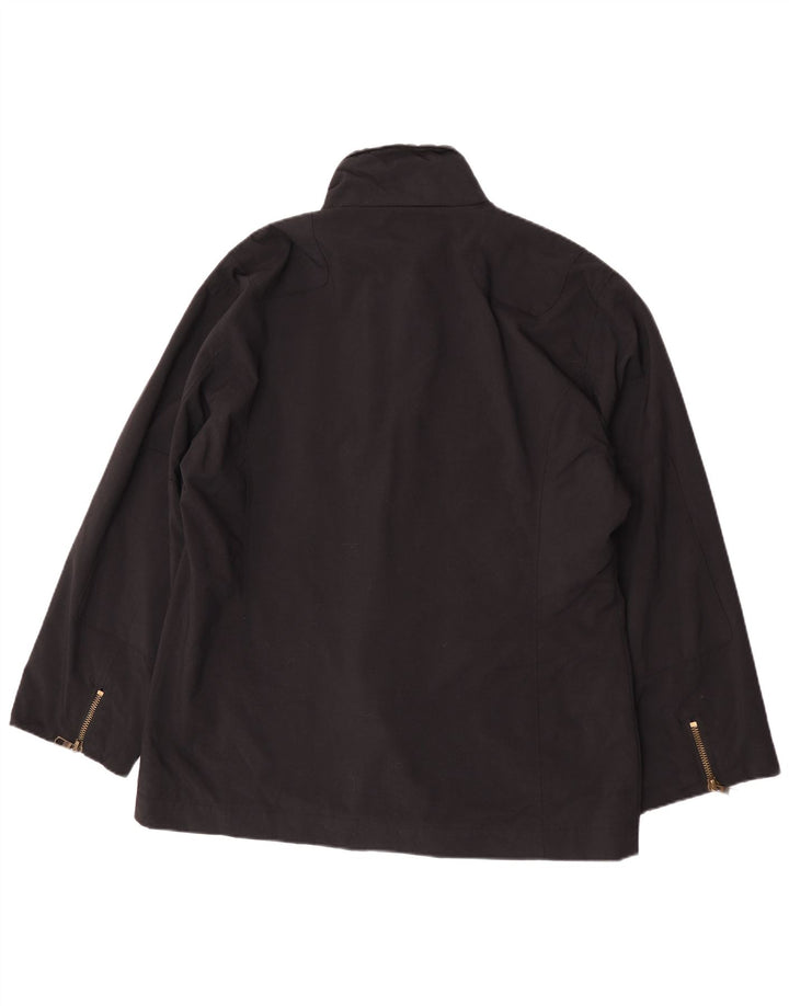 Massimo Rebecchi Herren Utility Jacke IT 54 2XL Schwarzes Nylon