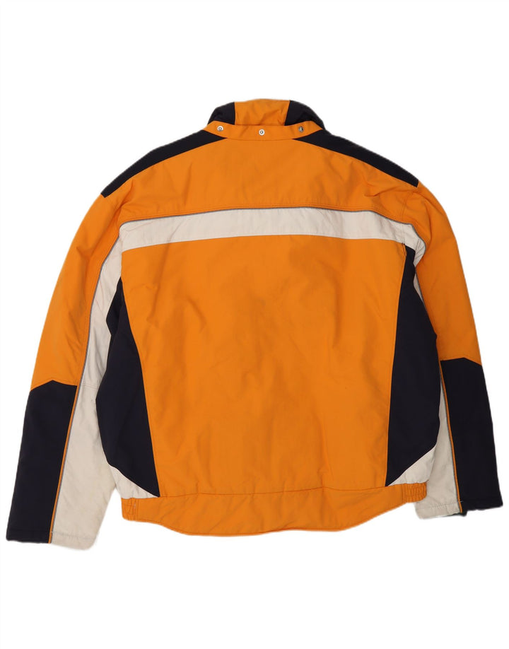 Sportsphere Herren Skijacke IT 54 2XL Orange Colourblock Nylon