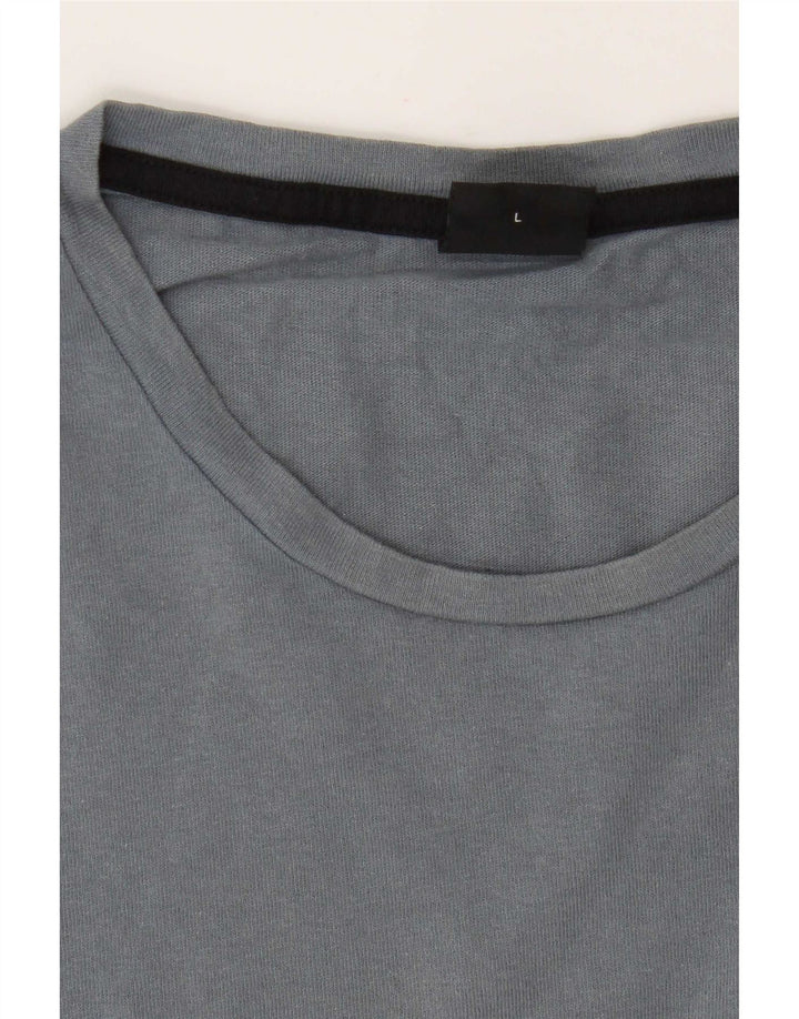 Hugo Boss Herren T-Shirt Top Large Blau