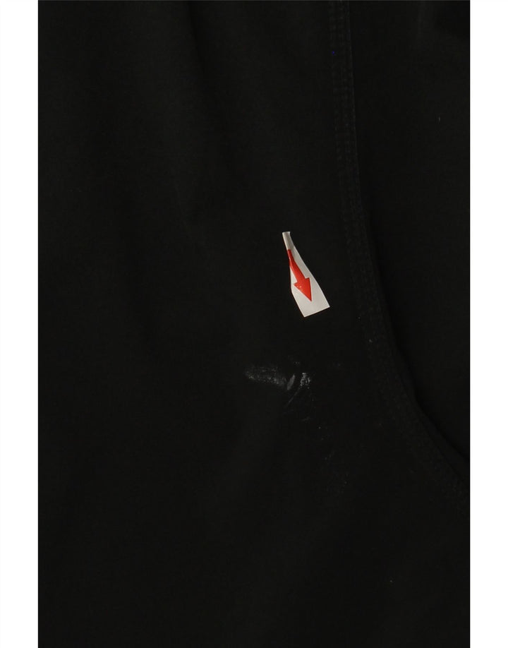 Nike Herren-Sportshorts, groß, schwarzes Farbblock-Polyester