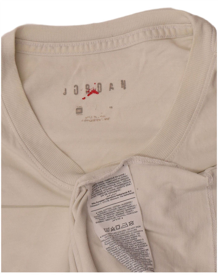Jordan Herren-T-Shirt mit Grafik, mittelweiße Baumwolle