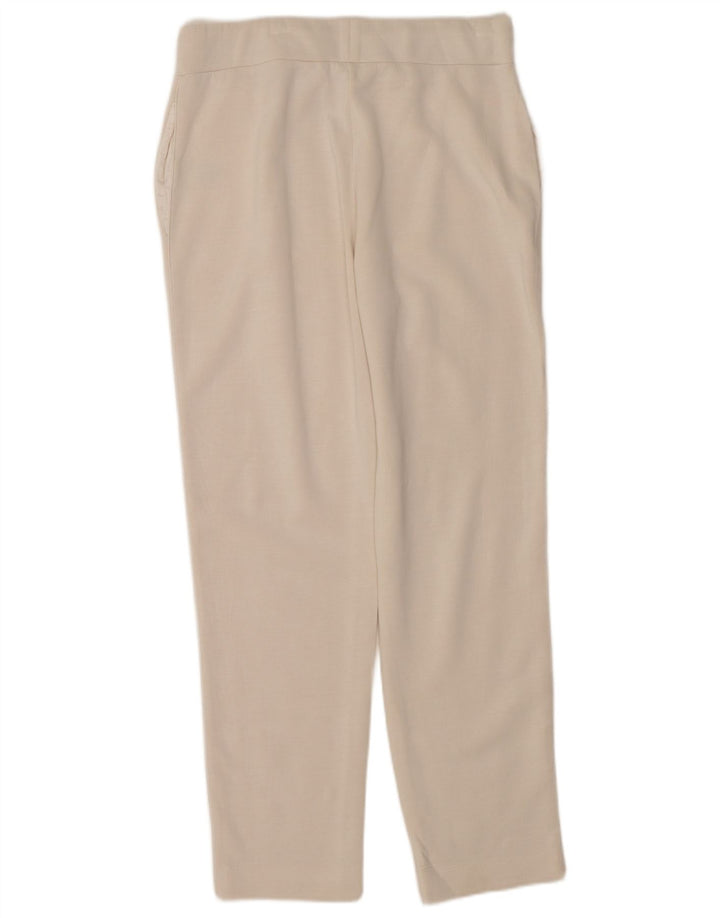 Gerade Freizeithose für Damen von Ted Baker, Größe 2, klein, W32, L30, gebrochenes Weiß
