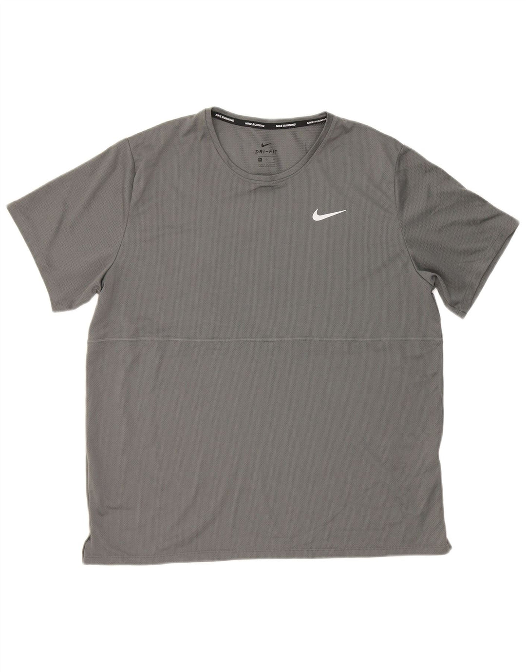 Nike Herren Dri Fit T-Shirt Top XL Grau Polyester