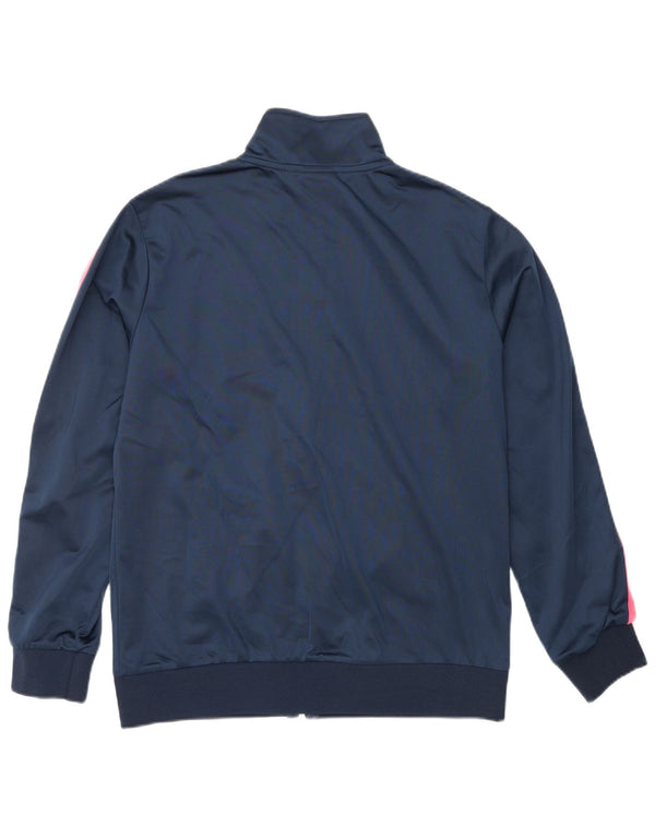 DIADORA Damen-Trainingsanzug-Top-Jacke, UK 16, Größe L, Marineblau, Polyester