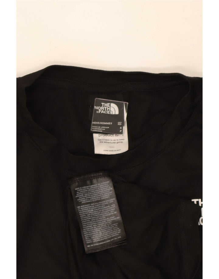 The North Face Herren T-Shirt Top Small Schwarz Polyester
