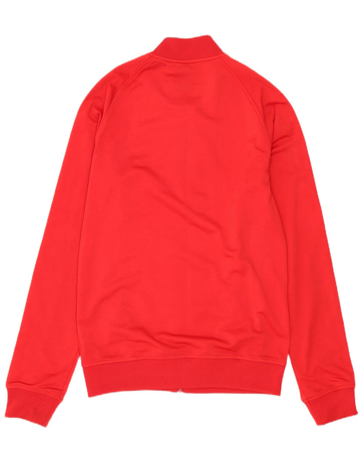 Adidas Herren Trainingsanzug Top Jacke XS Rot Polyester
