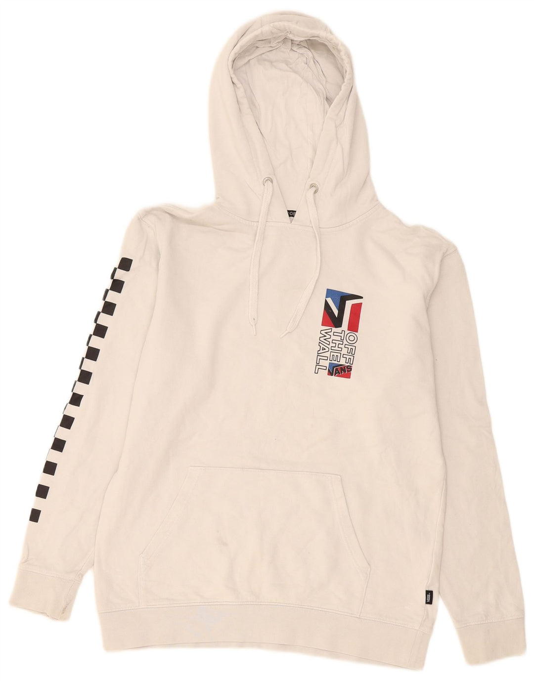 Vans Herren Graphic Hoodie Pullover Mittelweiß
