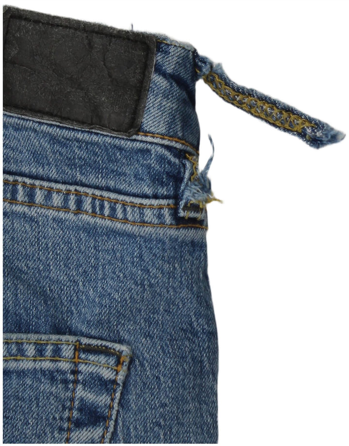 Superdry Damen Bootcut-Jeans W30 L30 Blaue Baumwolle