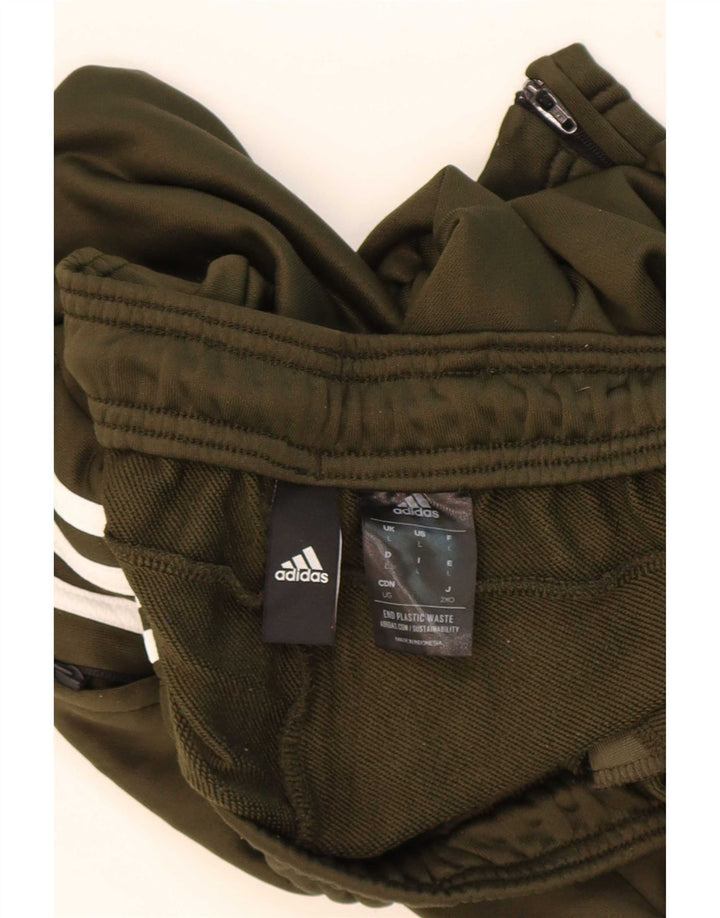 Adidas Herren-Trainingshose, groß, Khaki, Polyester