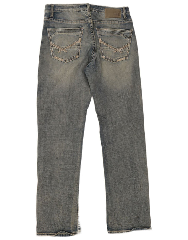 BKE Damen Tyler Straight Jeans W31 L31 Blaue Baumwolle